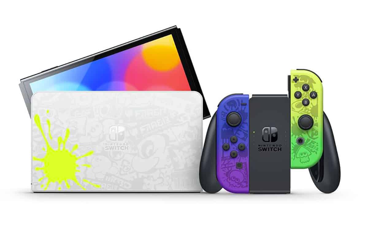 2023 Nintendo Switch OLED Splatoon 3 preorder where to buy it at