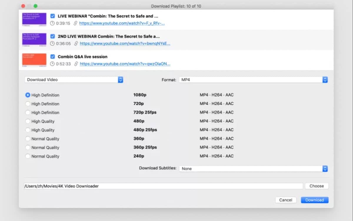 2024 YouTube videos How to download a complete playlist?