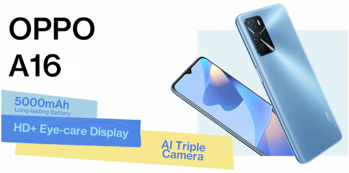 the OPPO A16 smartphone at a bargain price at AliExpress Gearrice