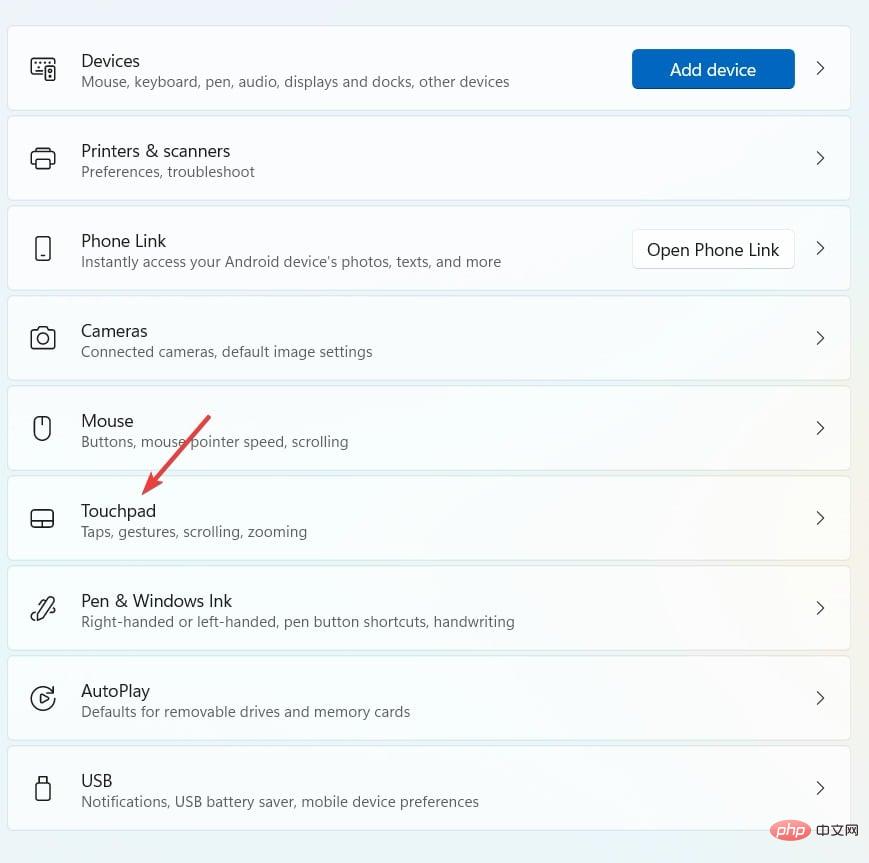 Fix Touchpad scrolling not working on Windows Problemphp.cn