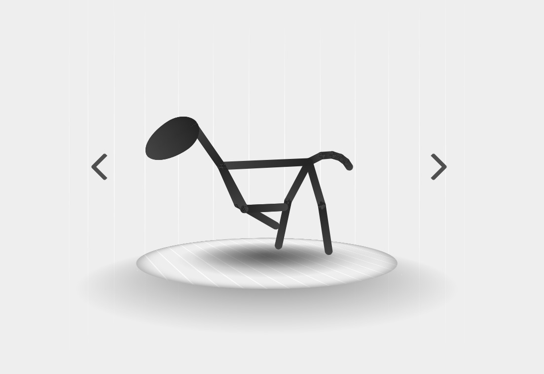 Simple black and white CSS matchdog running web animation Free Download