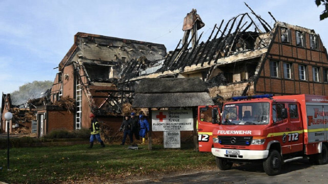 Fire Destroys Refugee Shelter For Ukrainians In Germany