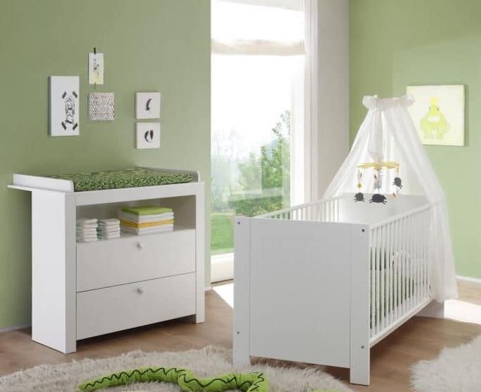 Soldes Cdiscount hiver 2019 ensemble lit bébé et commode