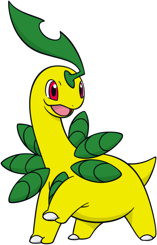 Bayleef official artwork gallery Pokémon Database