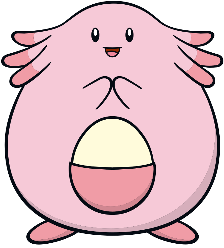 Chansey official artwork gallery Pokémon Database
