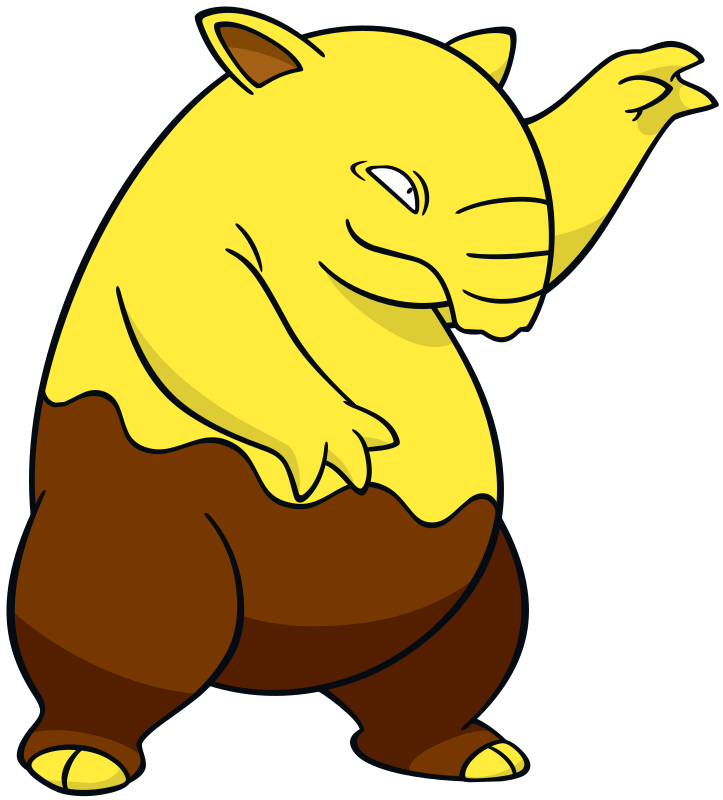 Drowzee official artwork gallery Pokémon Database