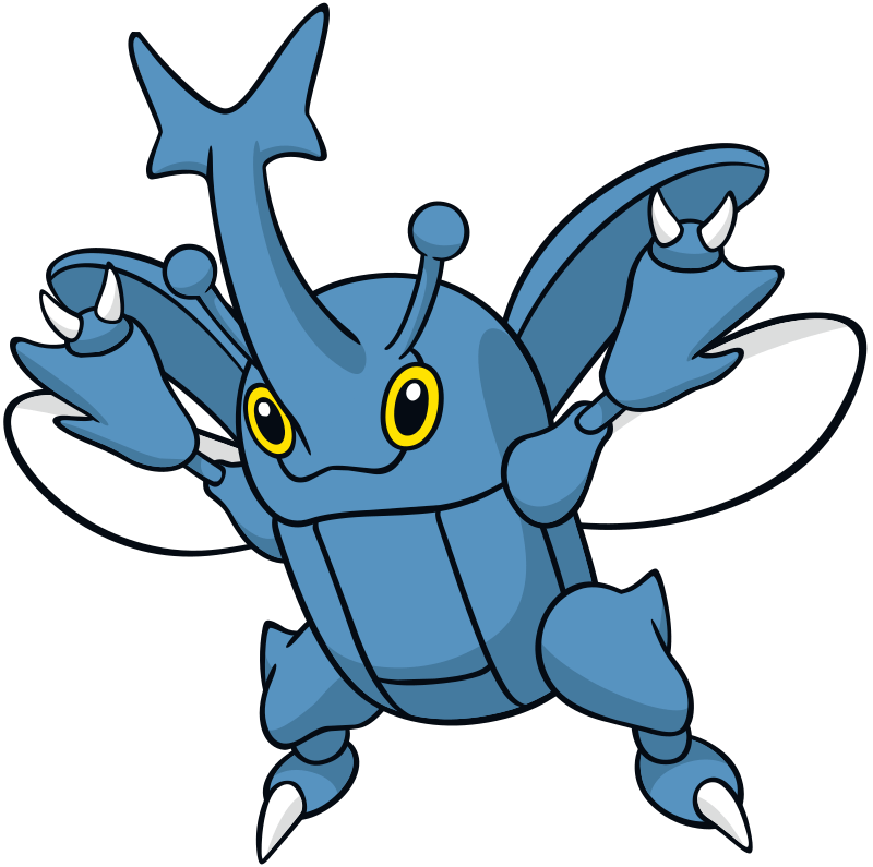 Heracross official artwork gallery Pokémon Database