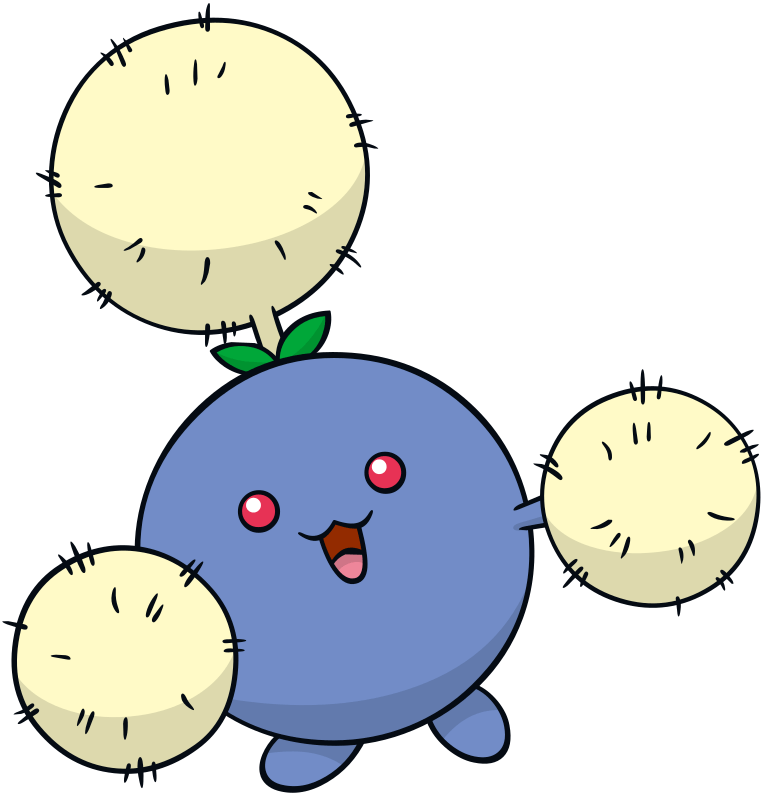 Jumpluff official artwork gallery Pokémon Database