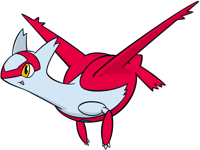Latias official artwork gallery Pokémon Database
