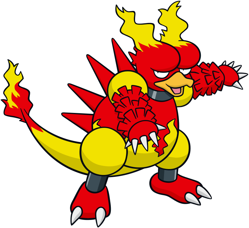 Magmar official artwork gallery Pokémon Database