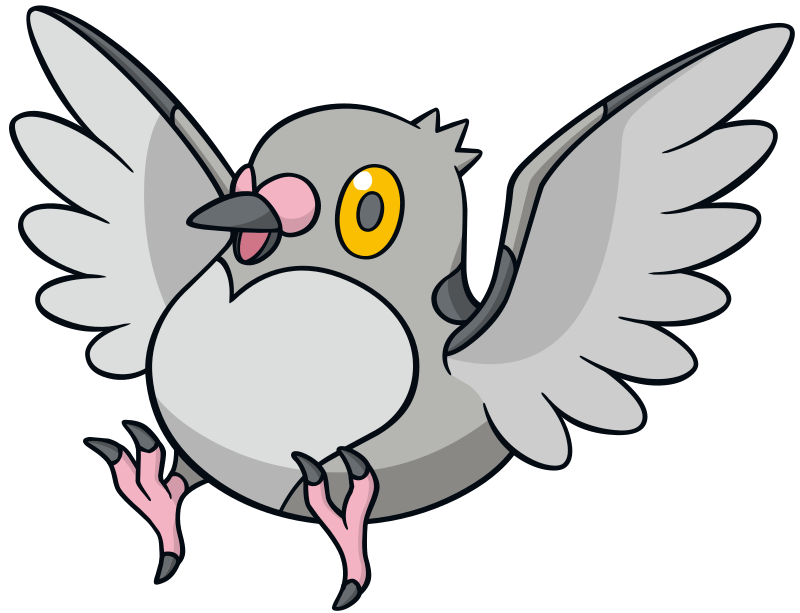 Pidove official artwork gallery Pokémon Database