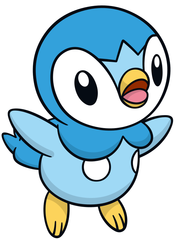 Piplup official artwork gallery Pokémon Database