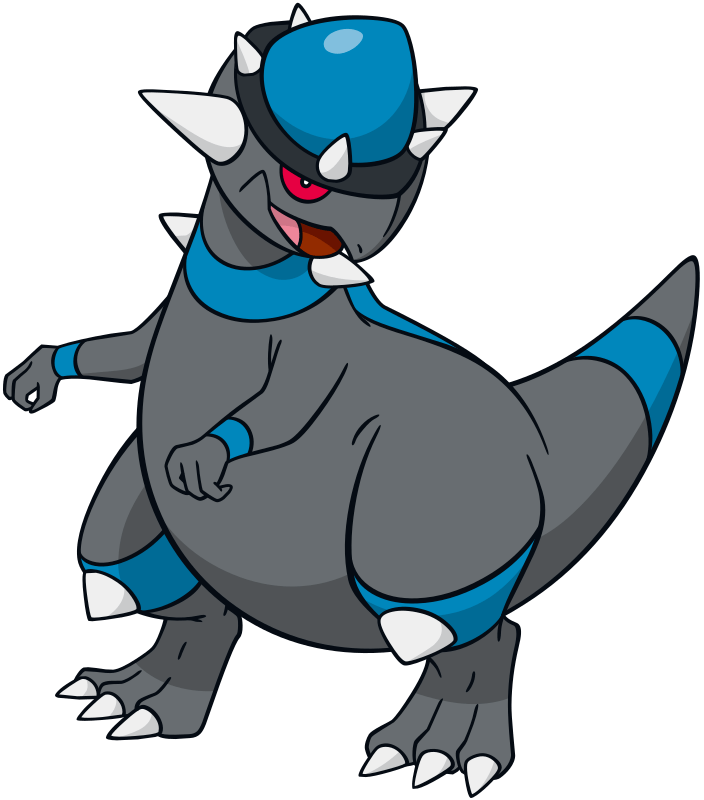 Rampardos official artwork gallery Pokémon Database