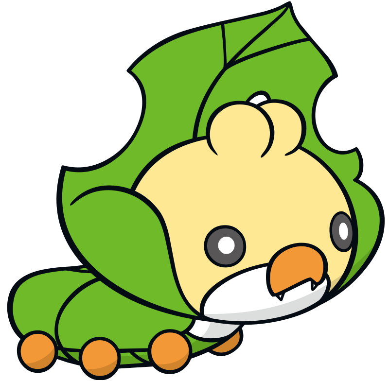 Sewaddle Evolution Chart