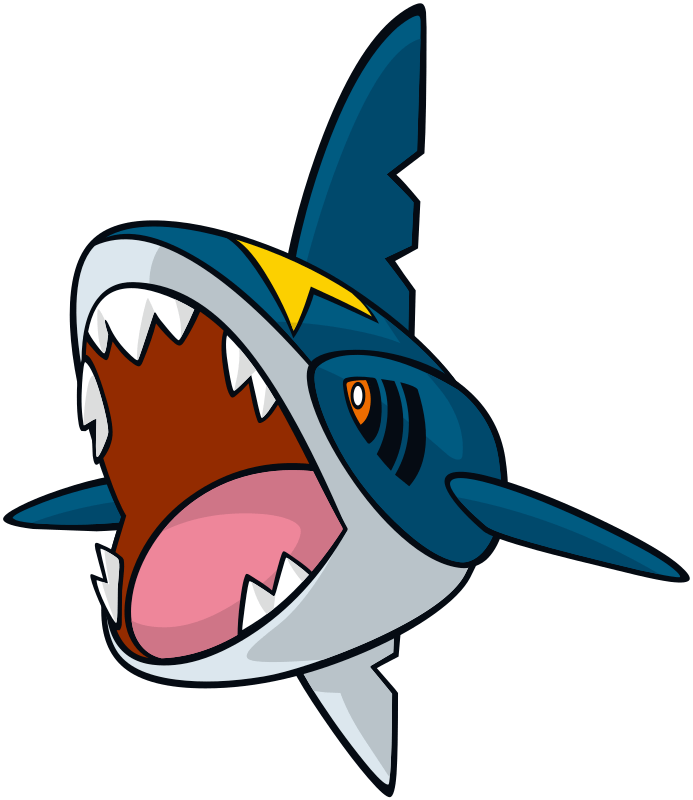 Sharpedo official artwork gallery Pokémon Database