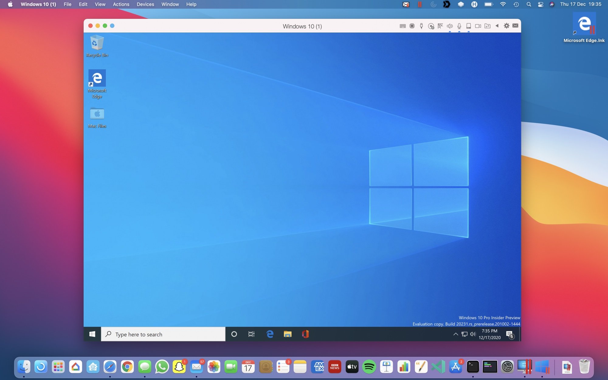 Parallels desktop windows arm insider preview dadwest