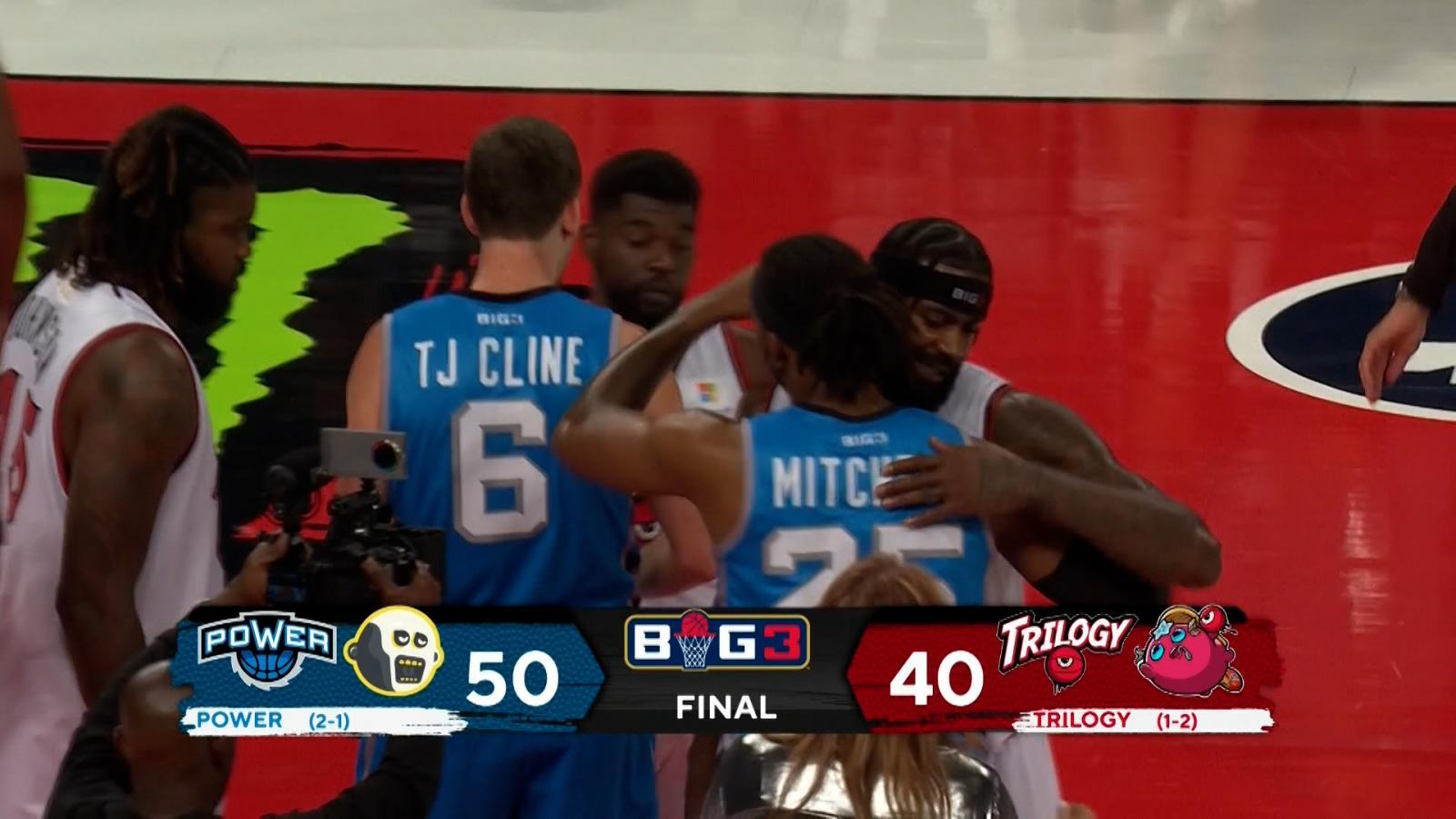 ไฮไลท์บาสเกตบอล Big3 Basketball 2023 POWER พบ TRILOGY Week 3 PPTVHD36