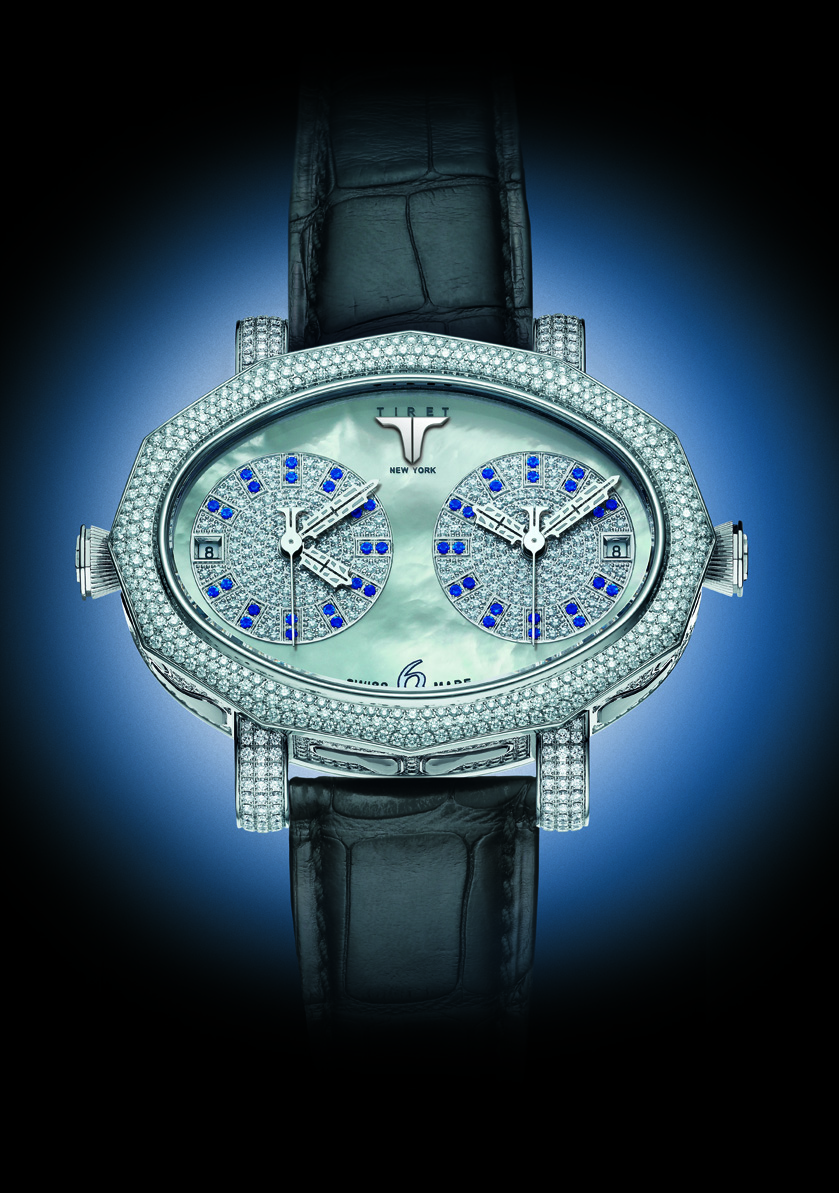 Mickey Rourke Gets a Great Honor and His Girlfriend is Wearing Tiret "Moments" Watch