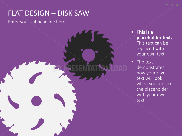 Flat Design Tools PowerPoint Templates PresentationLoad