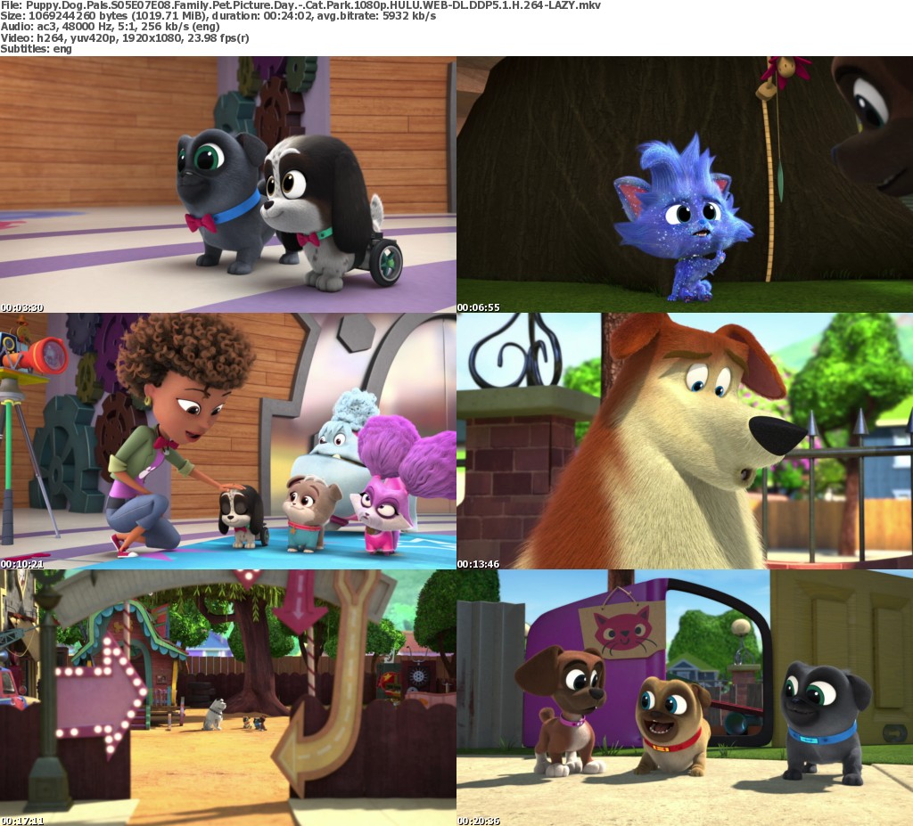 Puppy Dog Pals S05E07E08 720p HULU WEBRip x264LAZY ReleaseBB