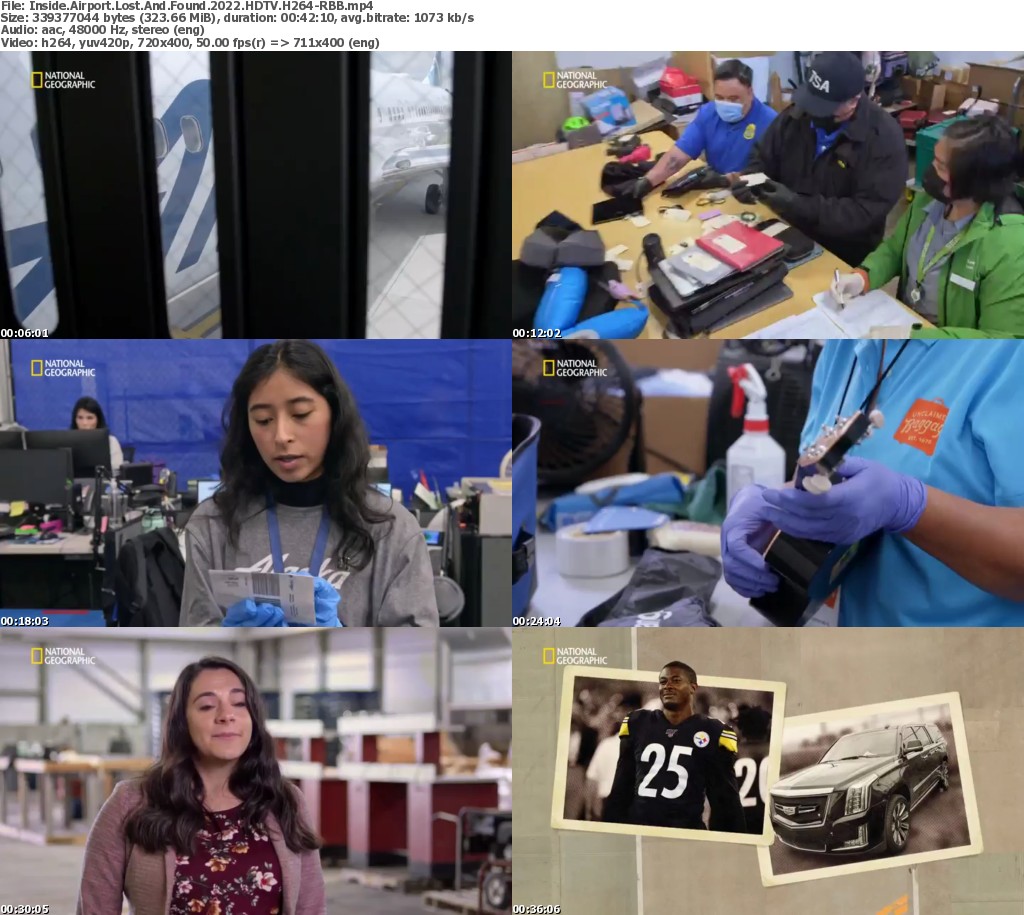 Inside Airport Lost And Found 2022 1080p HDTV H264CBFM ReleaseBB