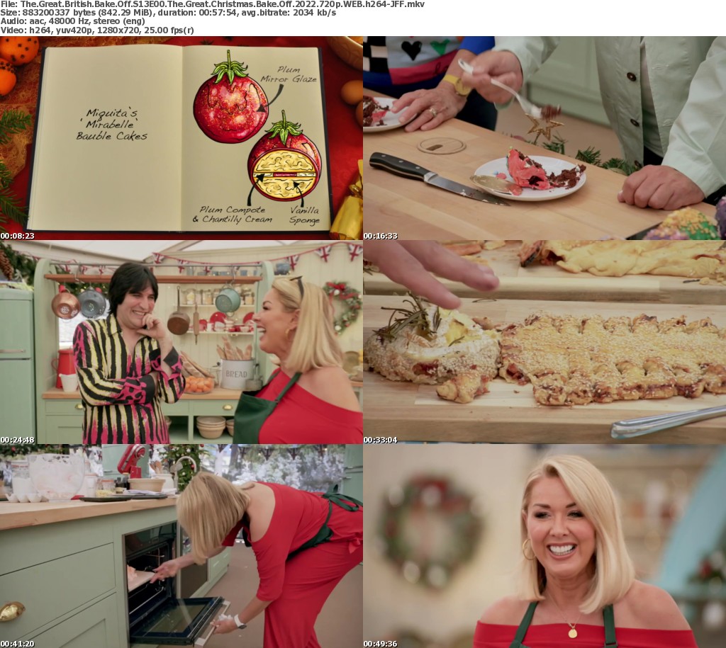 The Great British Bake Off S13E00 The Great Christmas Bake Off 2022