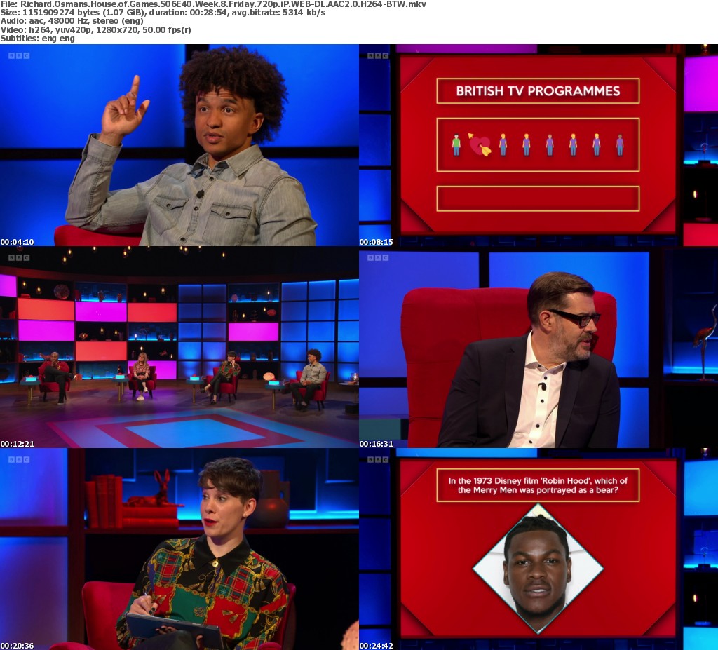 Richard Osmans House Of Games S06E40 720p IP WEBDL H264BTW ReleaseBB