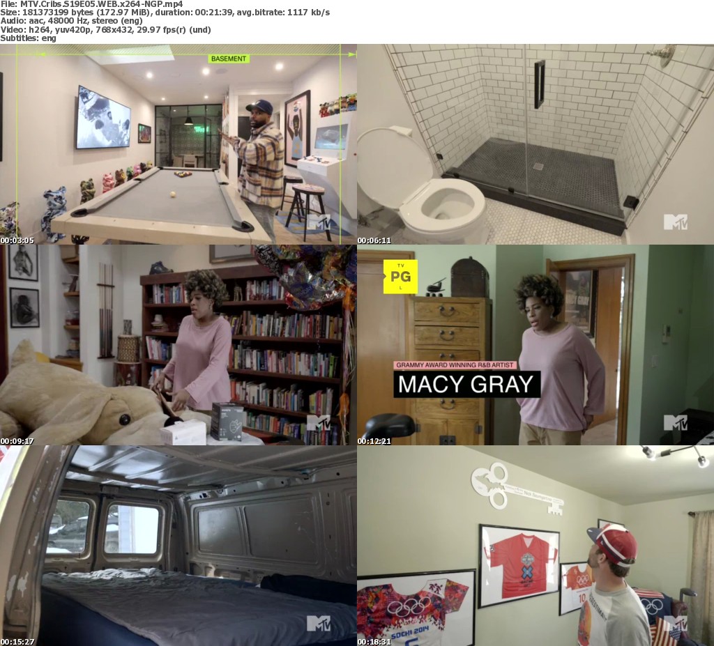 MTV Cribs S19E05 WEB x264NGP ReleaseBB