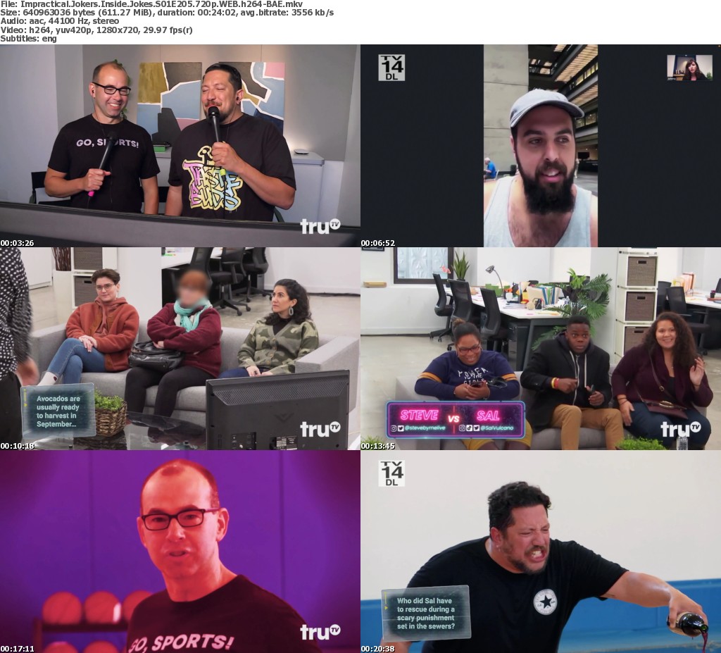 Impractical Jokers Inside Jokes S01E205 Anthony Davis 720p WEB h264BAE