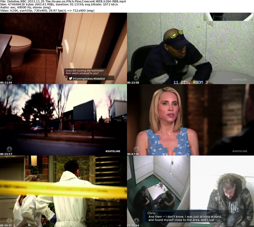 Dateline NBC 2022.11.25 The House on Pitch Pine Crescent 720p WEB h264
