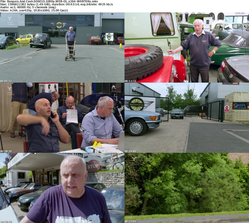 Bangers And Cash S06E10 1080p WEBDL x264W4NT0Ks ReleaseBB
