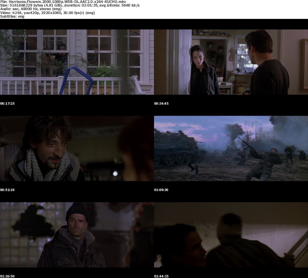 Harrisons Flowers 2000 1080p WEBDL x264KUCHU ReleaseBB