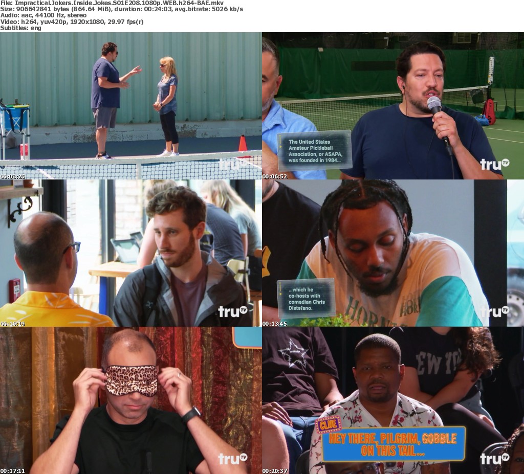 Impractical Jokers Inside Jokes S01E208 Paul Scheer 720p WEB h264BAE