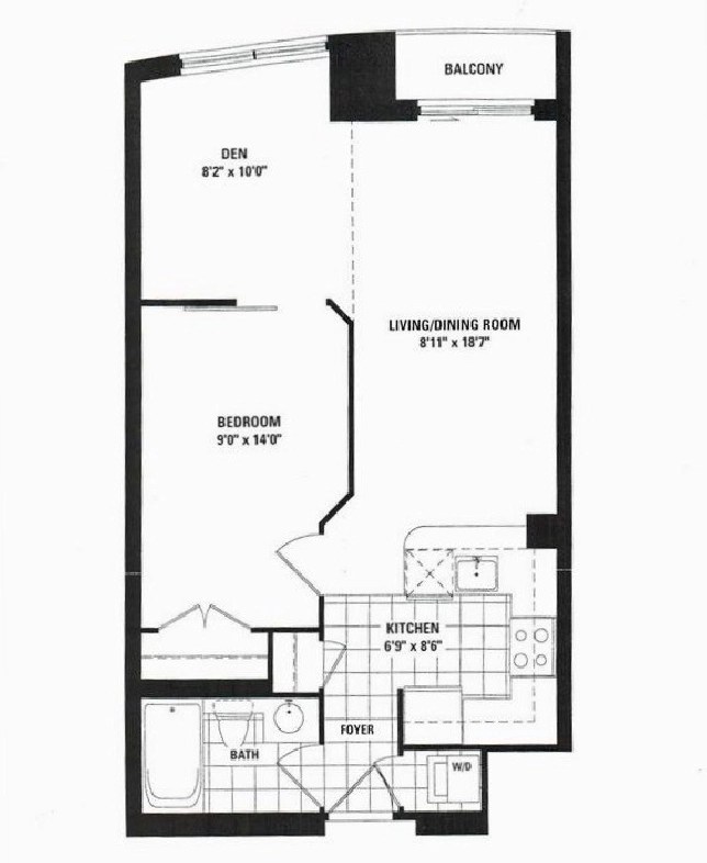 Yonge&Bloor 1B 1 Condo for rent in City of Toronto,ON Apartments & Condos for Rent