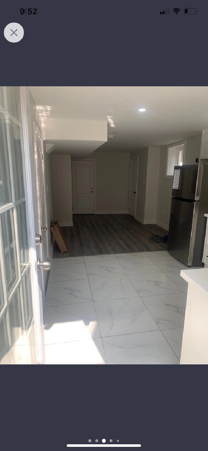 1 bedroom basement JANUARY in Mississauga / Peel Region,ON Apartments