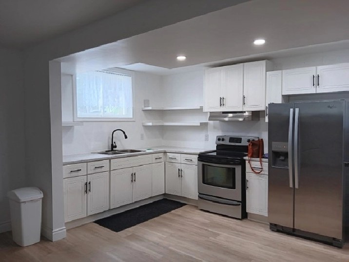 Basement apartment 2 bedroom Den and 1.5 bathrooms in Norfolk County,ON