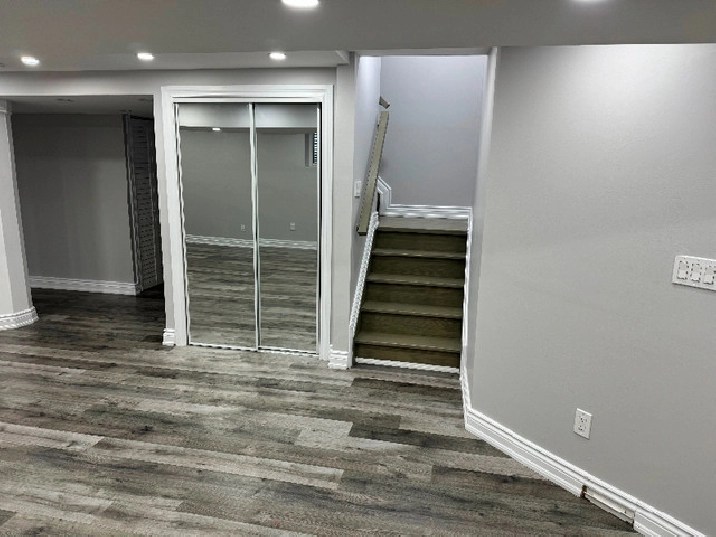 Rental Basement in Mississauga / Peel Region,ON Room Rentals & Roommates