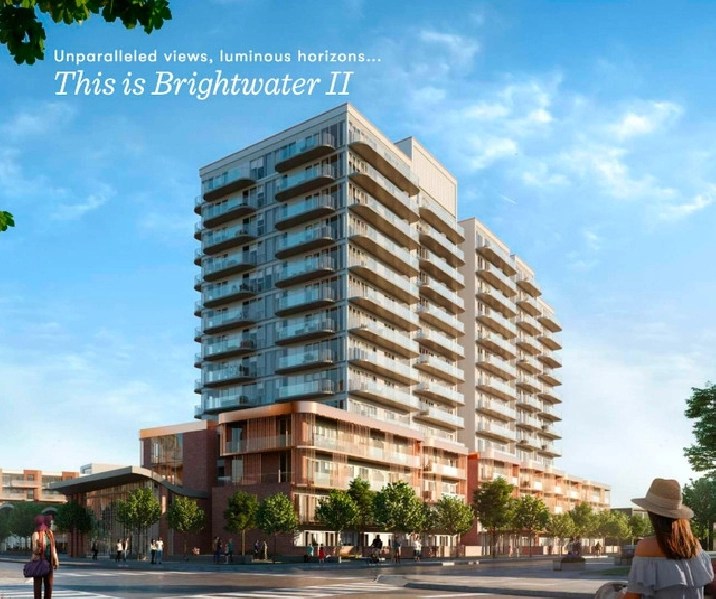 BRIGHTWATER II CONDOS (1 DEN / 2 BATHS) in MISSISSAUGA! in Mississauga