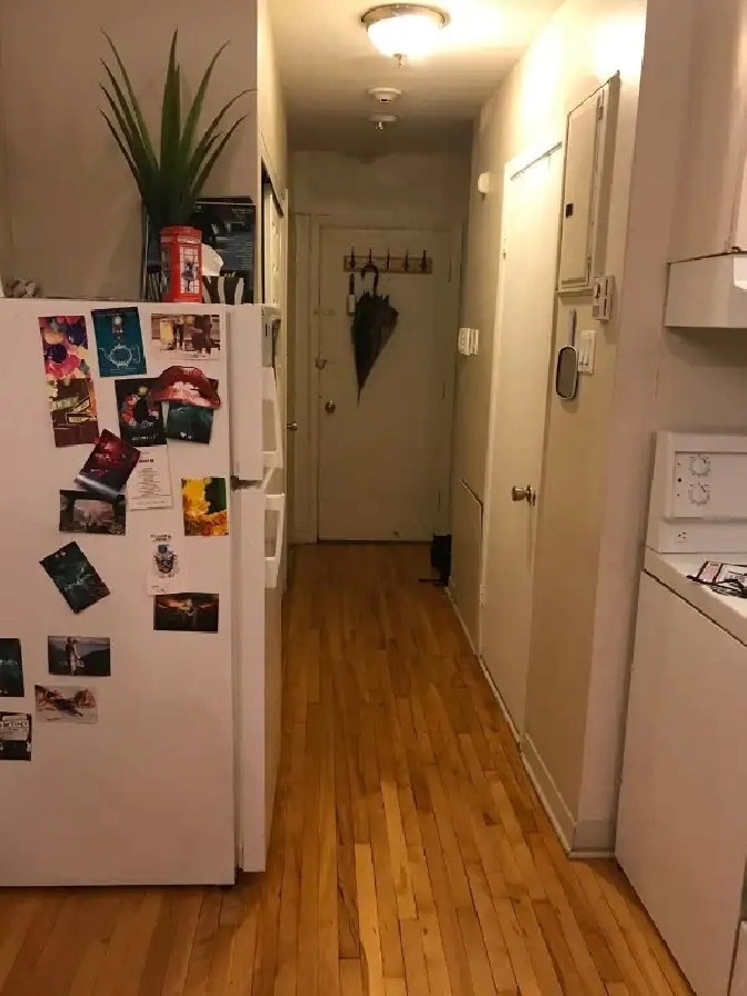 Lovely 3 1/2 on Queen Mary w Balcony near Starbucks,Bus Metro 2C in