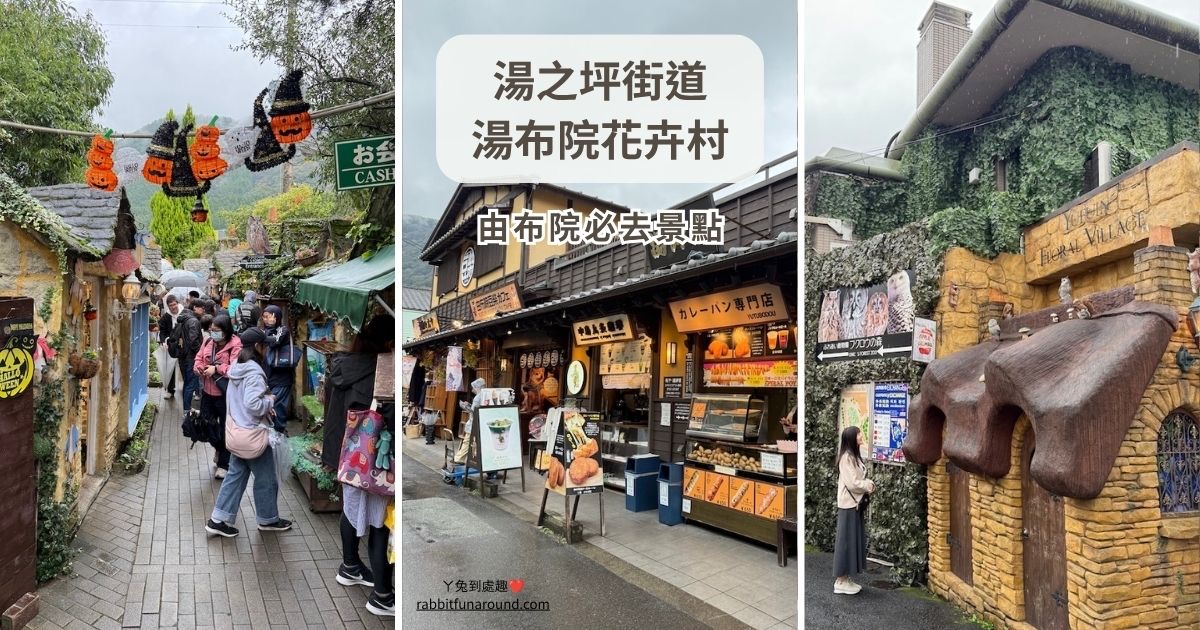 湯之坪街道、湯布院花卉村
