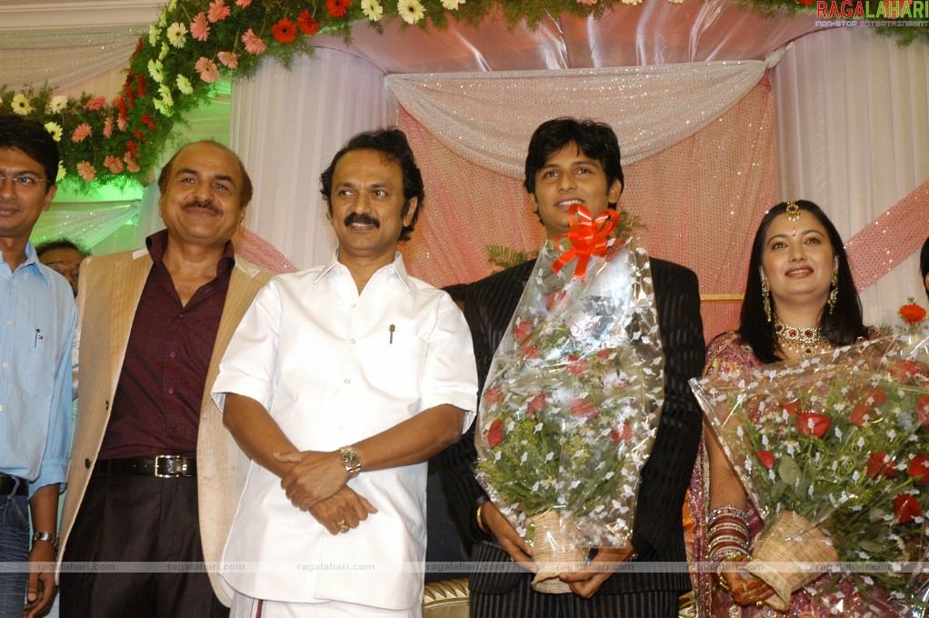 Jeeva(Hero & S/O RB Chowdary) Supriya Wedding Reception