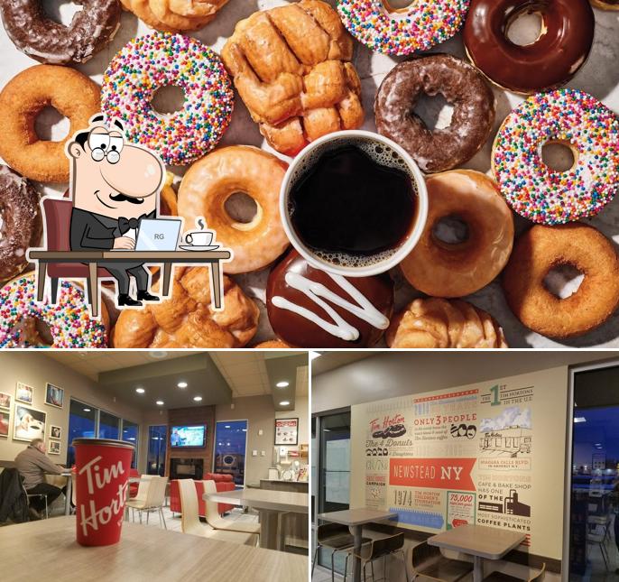 Tim Hortons, 12950 Main St in Akron Restaurant menu and reviews