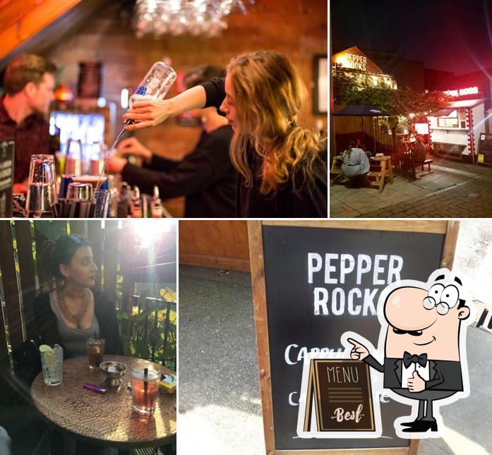 Pepper Rocks, 12 Pepper St in Nottingham Restaurant menu and reviews
