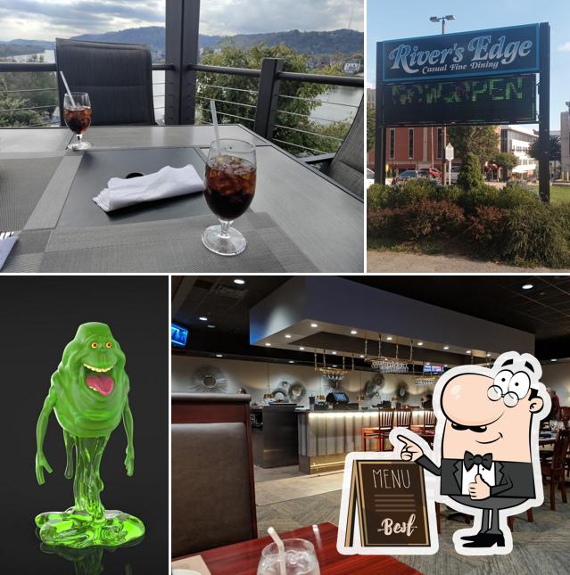 Rivers Edge Restaurant in Wheeling Restaurant menu and reviews