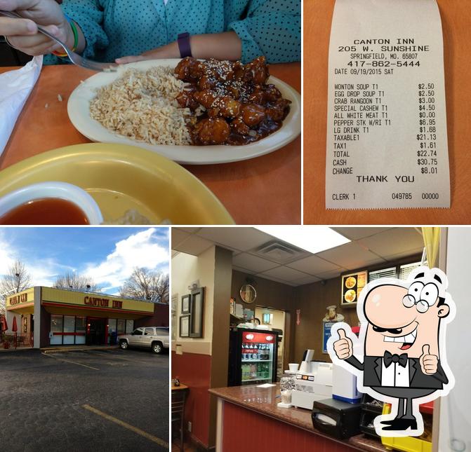 Canton Inn in Springfield Restaurant menu and reviews