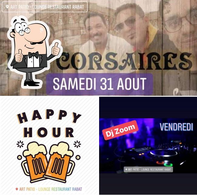 Art Patio restaurant, Rabat Restaurant reviews