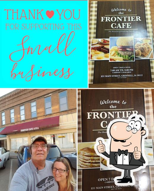 Frontier Cafe in Grinnell Restaurant menu and reviews