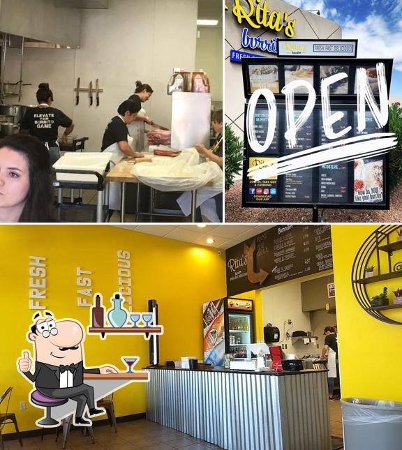 Rita's Burritos in Chandler Restaurant menu and reviews