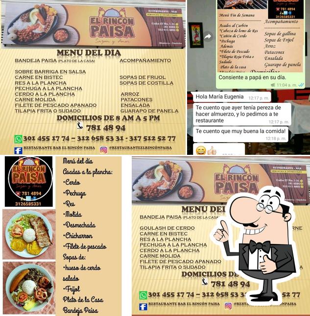 El Rincón Paisa restaurant, Montería Restaurant reviews