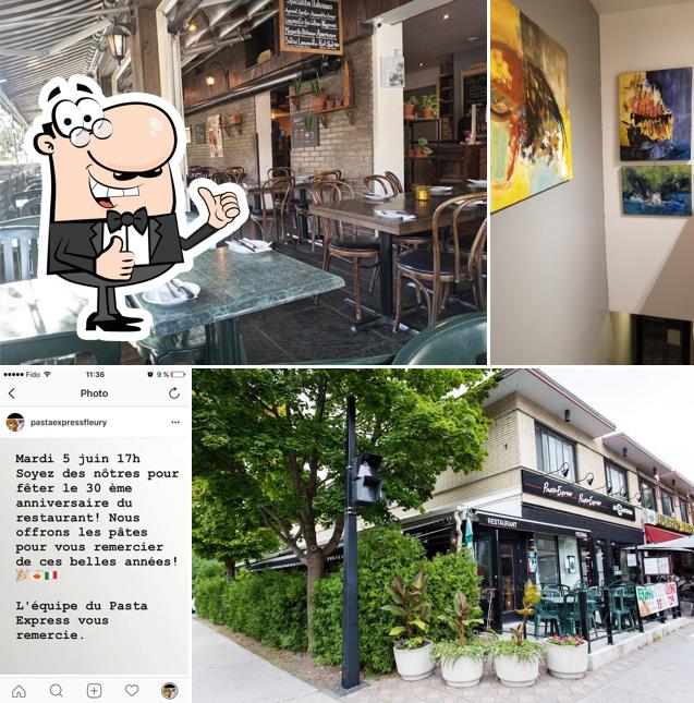 Pasta Express restaurant, Montreal, Rue Fleury E Menu du restaurant